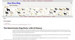 Desktop Screenshot of bowwowblog.com